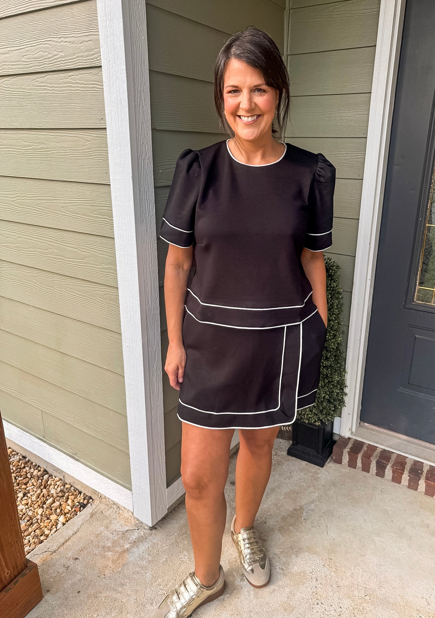 City Limits top and skort (sold as set)