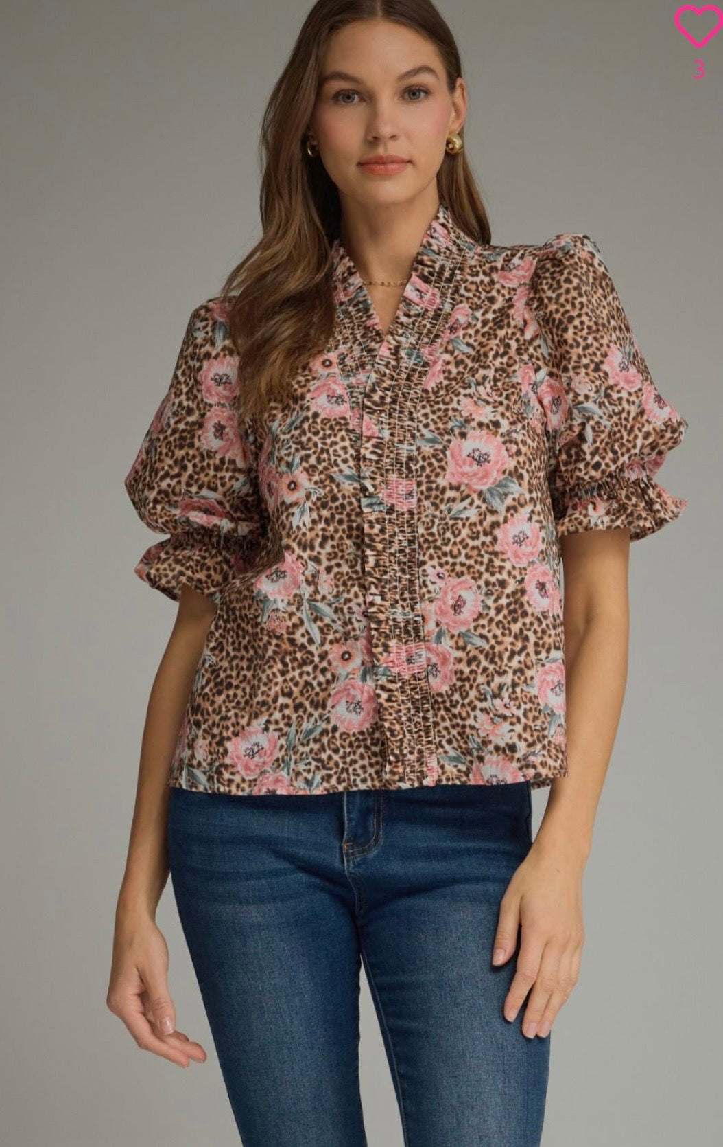 September Bloom blouse