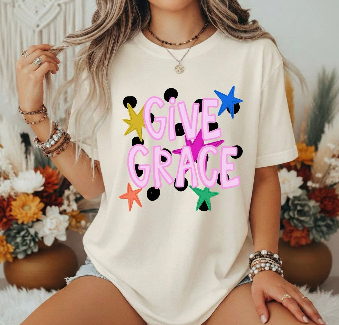 Give Grace tee