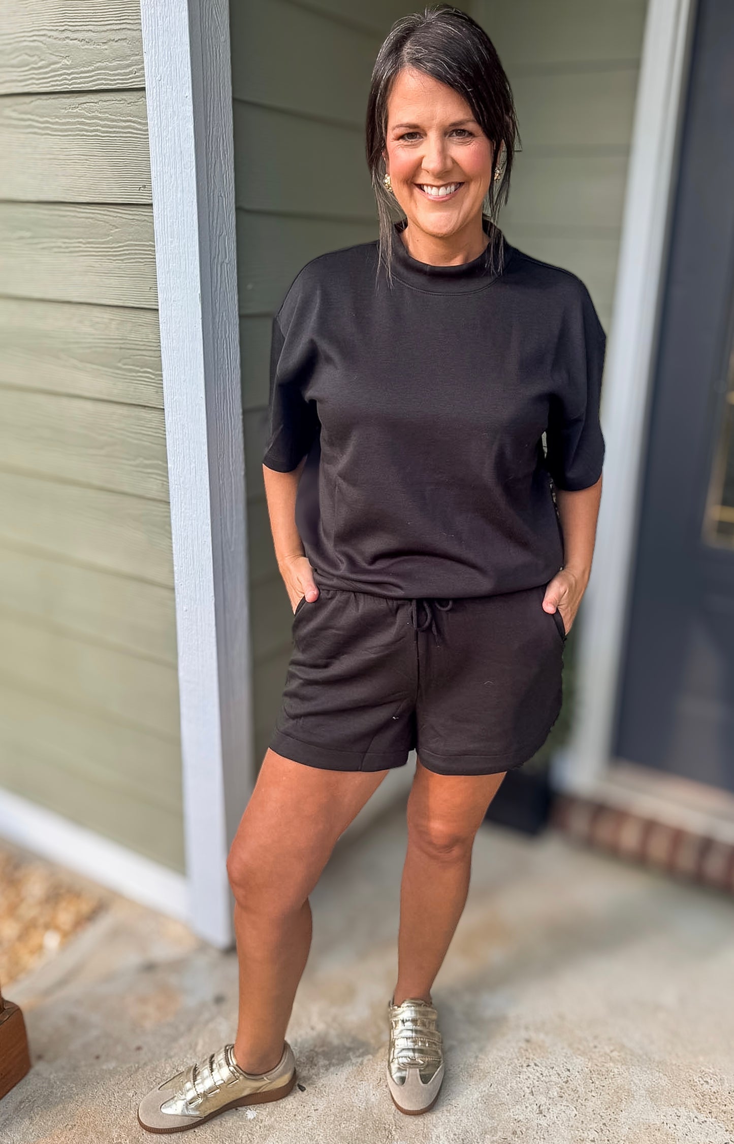 Easy Does It shorts set